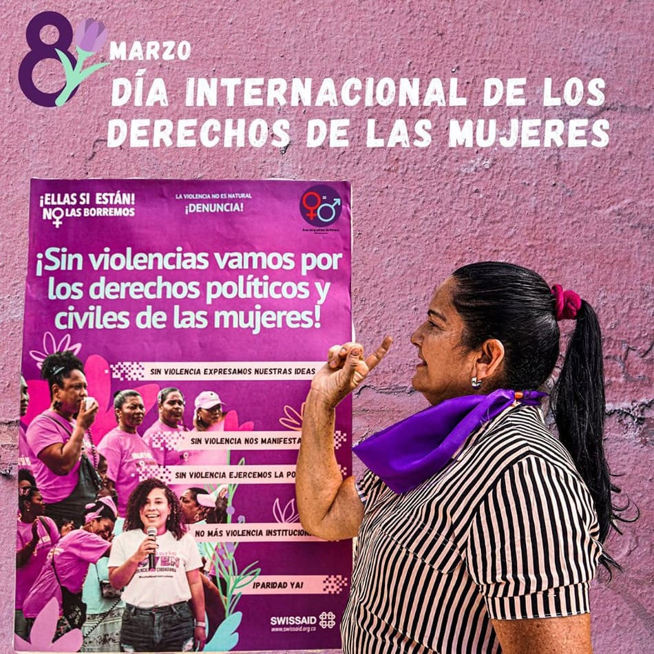 ¡Sin violencias vamos por los derechos políticos y civiles de las mujeres!