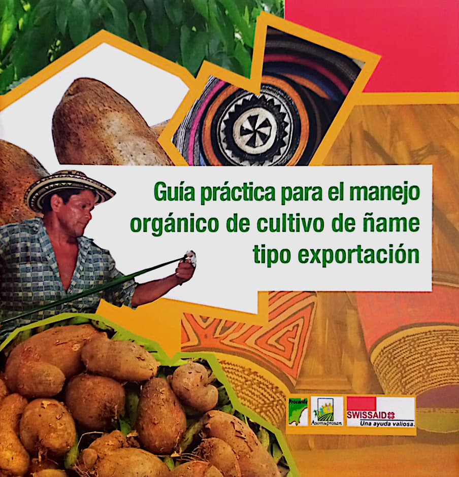 Guía práctica para el manejo orgánico de cultivo de ñame tipo exportación