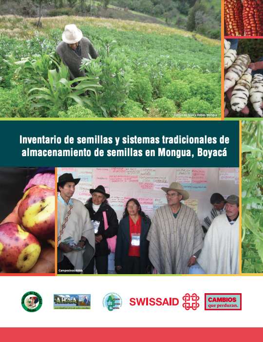 Inventario de semillas y sistemas tradicionales de almacenamiento de semillas en Mongua, Boyacá