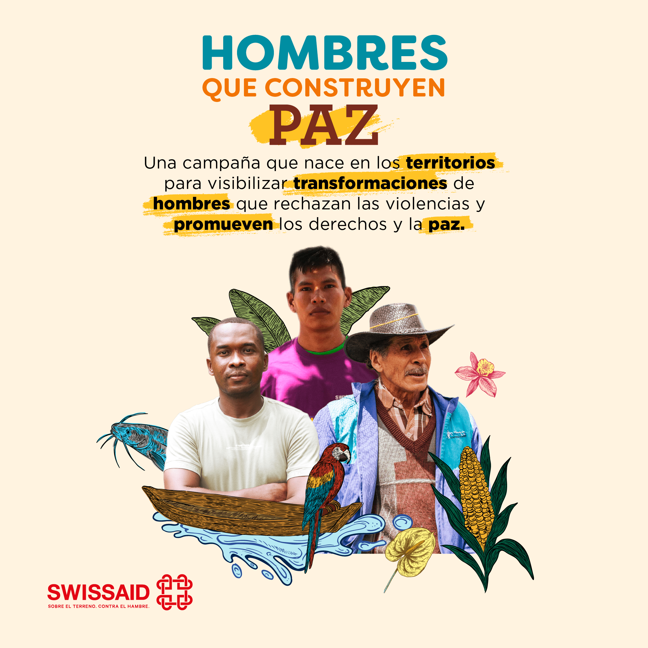 Hombres que construyen paz | Masculinidades y equidad en Colombia.